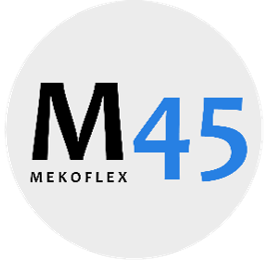 Sommar M45 glaspartier logo | Mekoflex Uterum